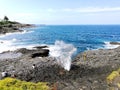 Little Kiama Blowhole @ Kiama Royalty Free Stock Photo