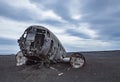 This is a famous attraction located in Iceland, a crashed plane