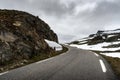 Famous Aurlandsvegen mountain road