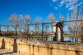 Famous Avignon Bridge also called Pont Saint-Benezet at Avignon Royalty Free Stock Photo