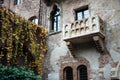 The Famous Balcony of Juliet Capulet Home in Verona, Veneto, Italy Royalty Free Stock Photo