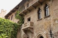The Famous Balcony of Juliet and romeo, Verona Royalty Free Stock Photo