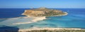 Famous Balos lagoon, Crete Royalty Free Stock Photo