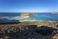Famous Balos lagoon, Crete Royalty Free Stock Photo