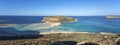 Famous Balos lagoon, Crete Royalty Free Stock Photo