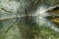 Famous Barbarossa cave in Thuringia