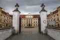 Famous Baroque castle Jaromerice nad Rokytnou, Czech Republic