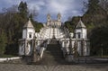 Famous Baroque Stairway to `Bom Jesus` Sanctuary, Braga.