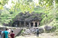 famous basalt rock cut ancient heritage cave, a unesco world heritage site