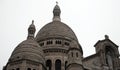 Famous Basilica of Sacred Heart Sacre Coeur. Montmartre. Paris. France Royalty Free Stock Photo