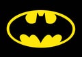 The famous Batman logo to celebrate the Batmans 80th birthday.