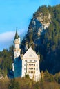 Famous bavaria landmark Neuschwanstein Castle in Germany