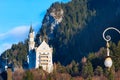 Famous bavaria landmark Neuschwanstein Castle in Germany