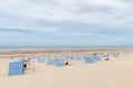 The beach of Soulac, near Lacanau in Medoc, France