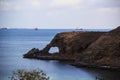 The famous beach Elephant in Aden, Yemen Royalty Free Stock Photo