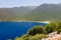 Famous beach on Kefalonia island, Greece Royalty Free Stock Photo