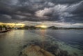 The famous beach of Talamanca in Ibiza