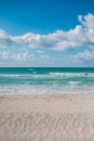 The famous beach of Varadero with a calm turquoise ocean