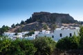 Famous lindos island in Dodecanese