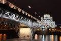 Famous and Beautiful Night View Cathedral of Jesus Christ the Sa