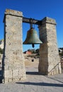 The famous bell of Tauric Chersonesos. Royalty Free Stock Photo