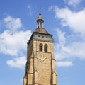Famous bell tower in Arbois, France