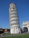 The tower of Pisa is still leaning in Italy!