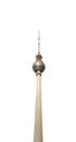 Isolated Berlin Television Tower Fernsehturm