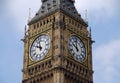 Famous Big Ben, clock tower at the Palace of Westminster in London, United Kingdom, UK. Royalty Free Stock Photo