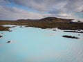 The famous blue lagoon near Reykjavik, Iceland Royalty Free Stock Photo