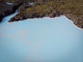 The famous blue lagoon near Reykjavik, Iceland Royalty Free Stock Photo