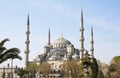 Famous blue mosque in Istanbul
