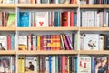 Famous Books For Sale On Library Shelf Royalty Free Stock Photo