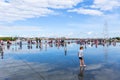 Famous Bordeaux water mirror