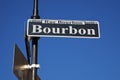 Famous Bourbon Street Royalty Free Stock Photo