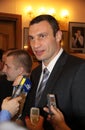 Famous boxer Vitali Klitschko