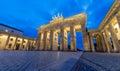 Famous Brandenburg Gate In Berlin