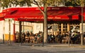 The famous brasserie de l`Ile Saint-Louis, Paris, France.