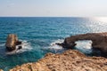 Famous `bridge of lovers` in Cyprus