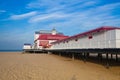 Famous Britannia pier in in Great Yarmouth.Great Britain