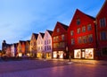 Famous Bryggen street in Bergen - Norway