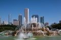 Famous Buckingham fountain