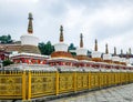 The famous Buddhist shrine Ta`er Temple in Xining City