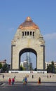 Mexico revolution monument vertical shot