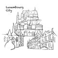 Famous buildings of Luxembourg City