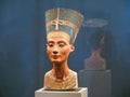 Famous bust of Queen Nefertiti Royalty Free Stock Photo