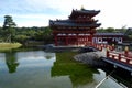 Famous Byodo-in Temple, a UNESCO World Heritage Site located in Uji, south of Kyoto Royalty Free Stock Photo