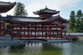 Famous Byodo-in Temple, a UNESCO World Heritage Site located in Uji, south of Kyoto Royalty Free Stock Photo