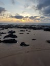 Sunset Cable Beach Broome Australian outback Royalty Free Stock Photo