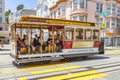 Famous Cable Car Bus near Fisherman's Wharf Royalty Free Stock Photo